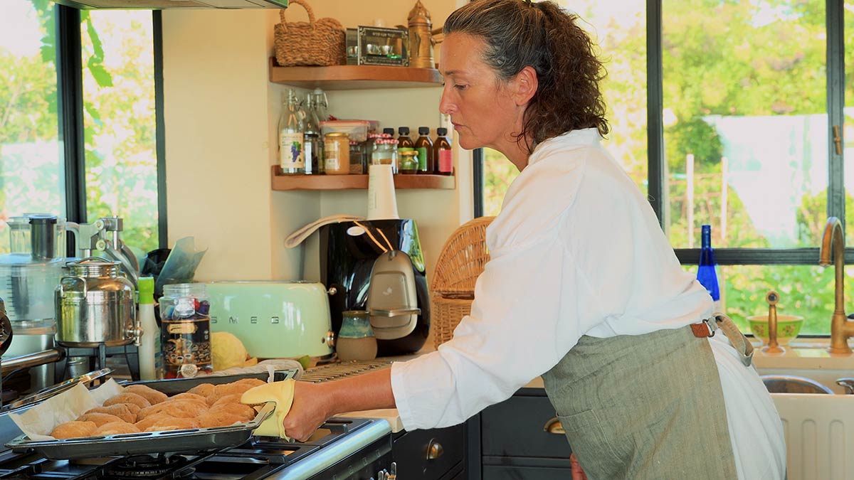 The kitchen at the Villetta